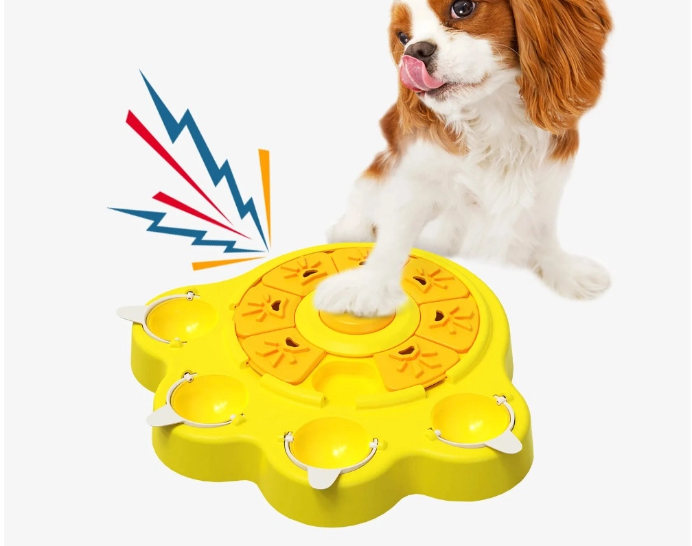 Wholesale Turntable Pet Feeder Toys Interactive Iq Training Dog Cat Food Dispenser