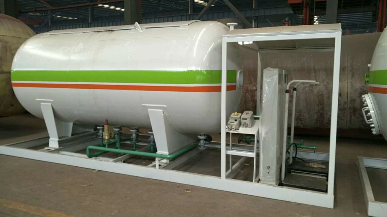 12mm Supply After Service, Offer Training 10ton Skid LPG Filling Station