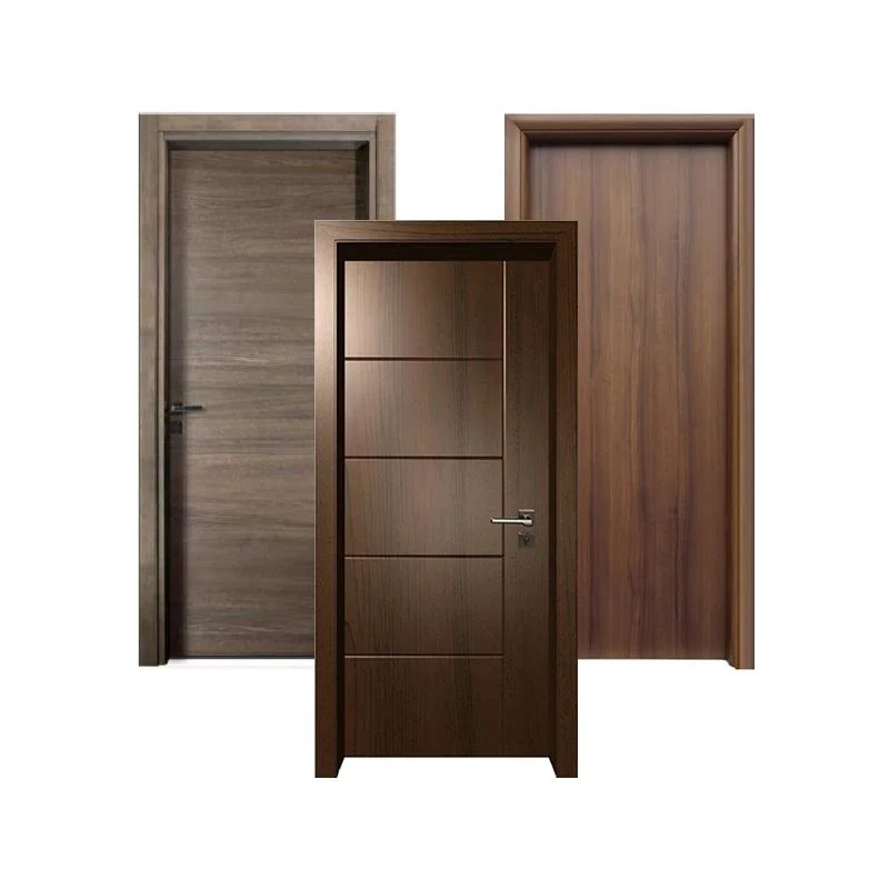 Acoustic Wooden Fire Rated Door Interior Fireproof Wood Door for Hotel, Hospital