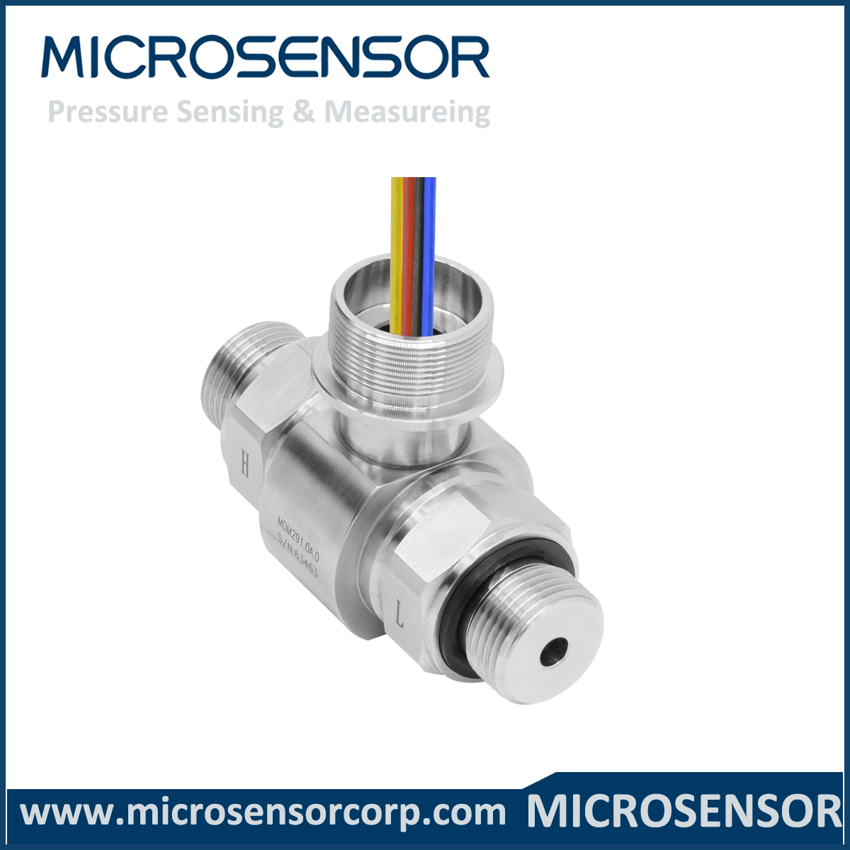 Deep Well Accurate Absolute Piezoresistive SS316L Customized Design Borehole Differential Pressure Sensor