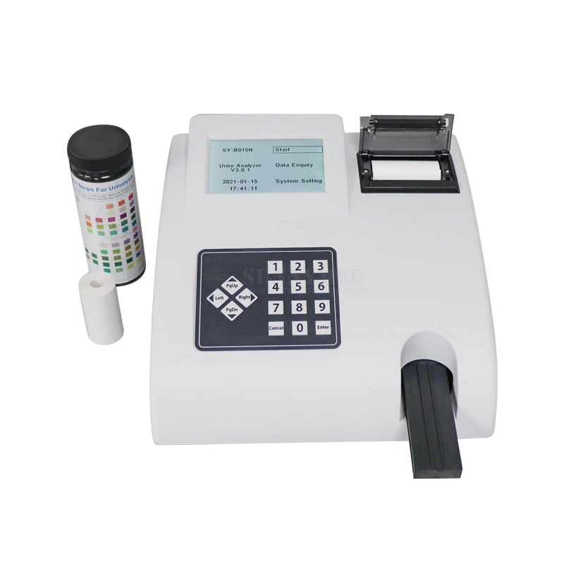 Sy-B015n Urine Diagnostic Equipment High-Efficient Detect Urine Analyzer with Built-in Thermal Printer