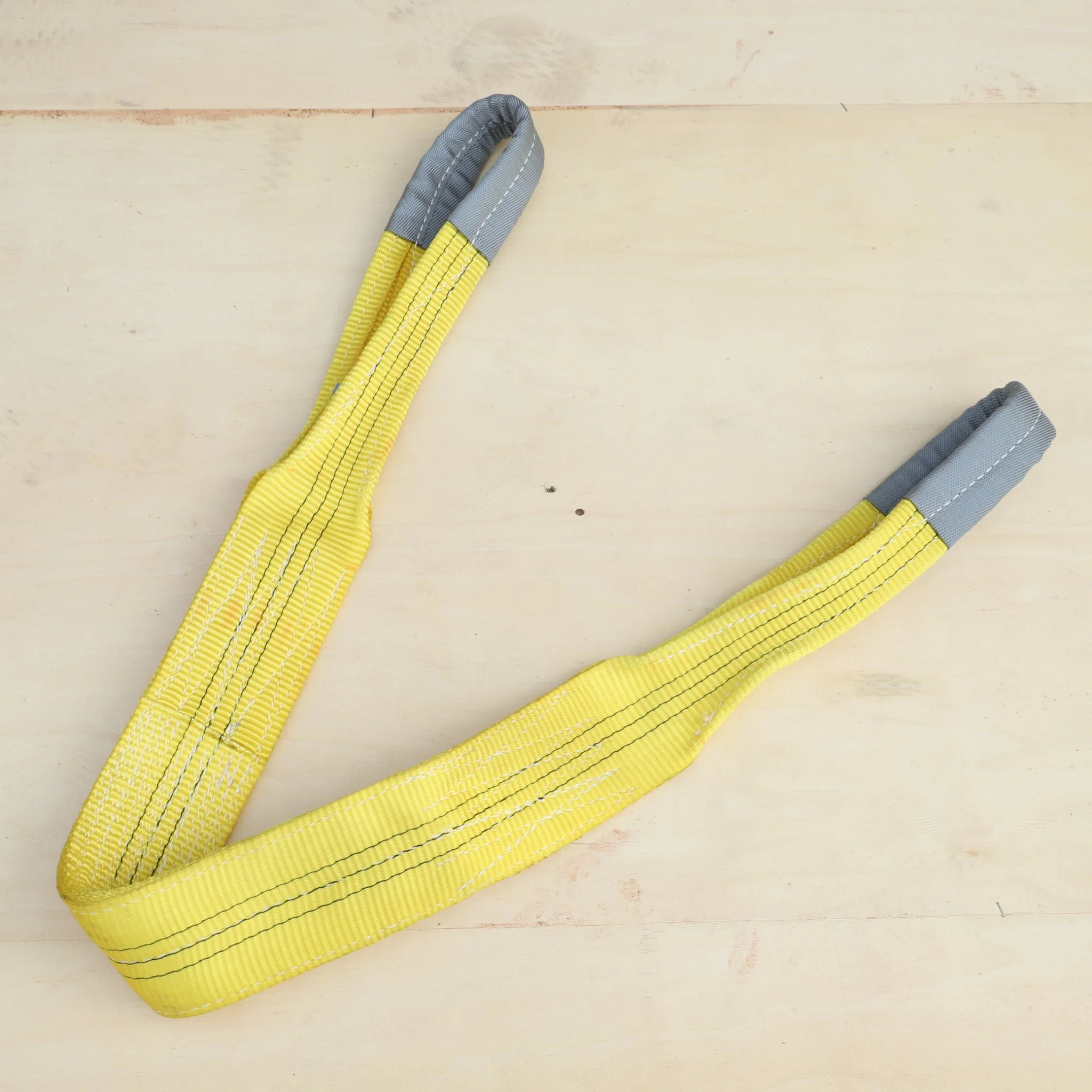 Yellow 3000kgs Flat Webbing Sling Factory