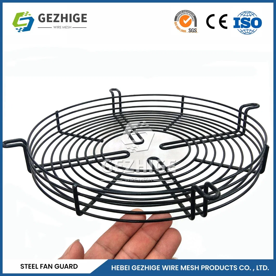 Gezhige Stainless Steel Fan Grill Guard Manufacturers OEM Customized Industrial Fan Cover China 60mm Diameter Wall Fan Guard