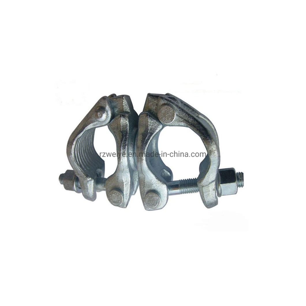 Building Construction American Type USA Standard Scaffolding Drop Forged Steel Angle Adjustable Clamp/Swivel Coupler