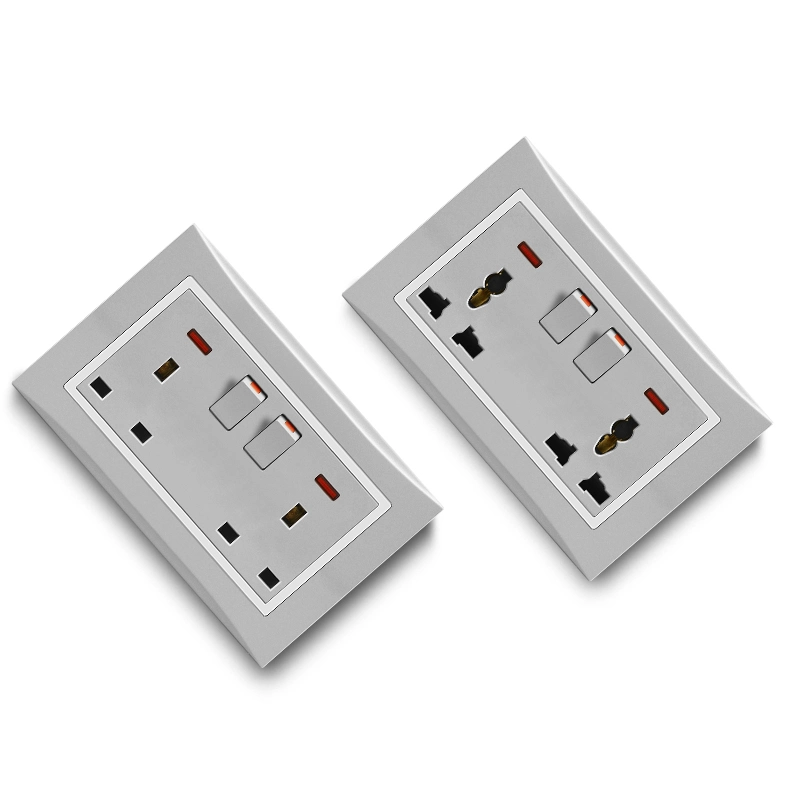 UK Switch Socket 1 Gang 1 Way Switch K3 Series