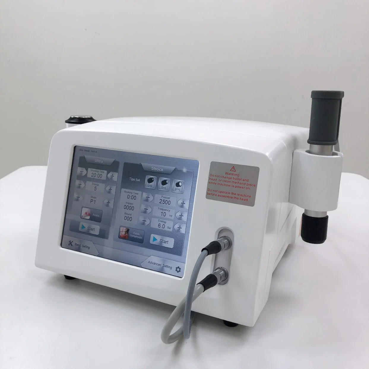Ultraschall Shockwave 2 in 1 Physikalische Therapiemaschine