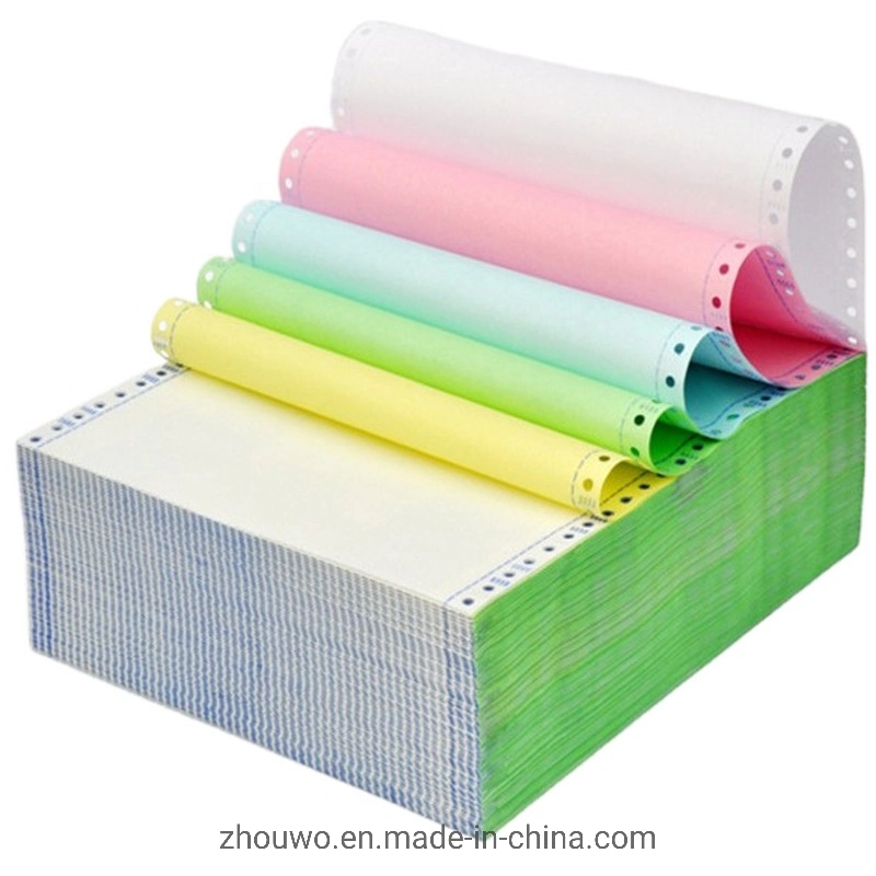 Copy Paper NCR Dental Two-Side Carbon Paper Continuous Printing Paper NCR Paper