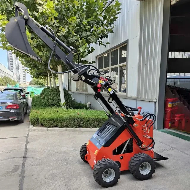 Заводская настройка EPA Mini Skid Steer высокое качество, изготовлено в. Китай Lt-H480 Мини-погрузчик 23HP погрузчик с бортовым поворотом для продажи