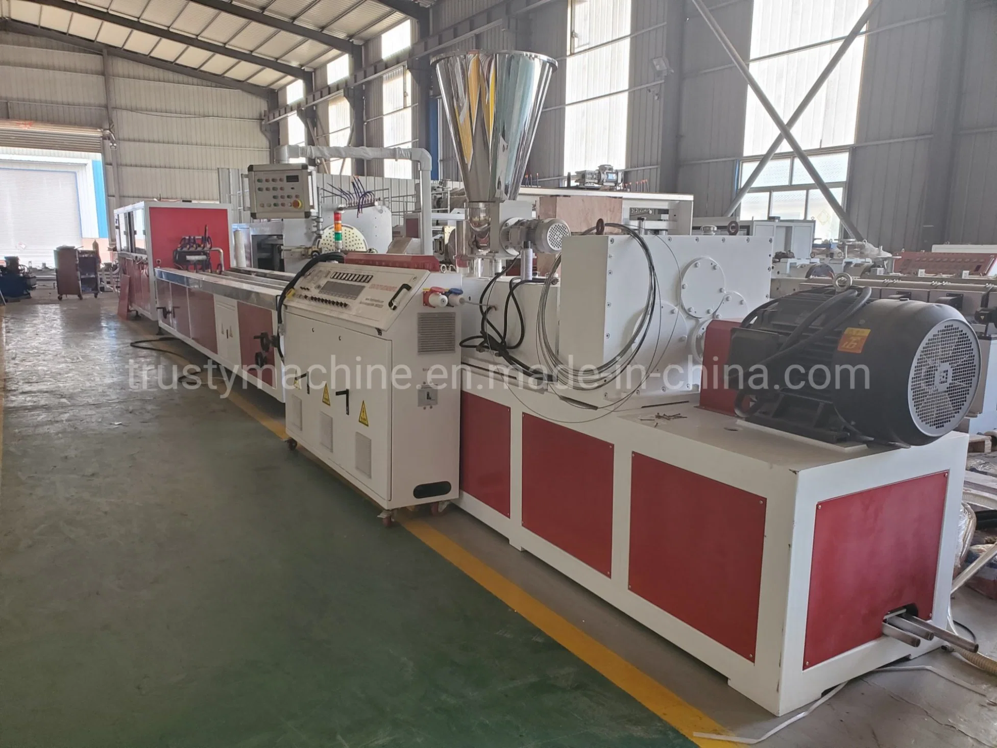 PVC WPC Window and Door Profile Extrusion Line