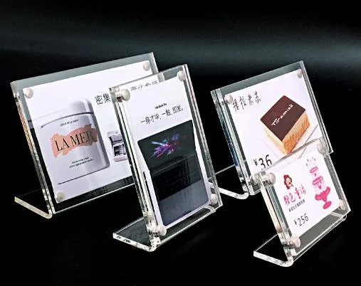 A4 A5 Acrylic Display Acrylic Stand Photo Frame for Christmas Gift