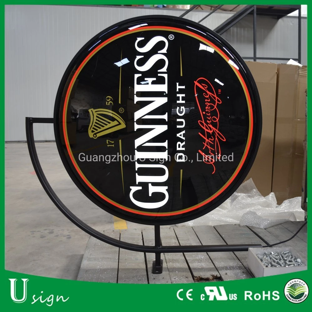 Logo Blister LED 3D Sign Outdoor Light Box for Chain Brand Advertising