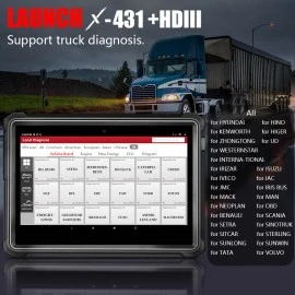 Echte Einführung X431 V + HD3 WiFi / Bluetooth Heavy Duty Truck Diagnostic Werkzeug