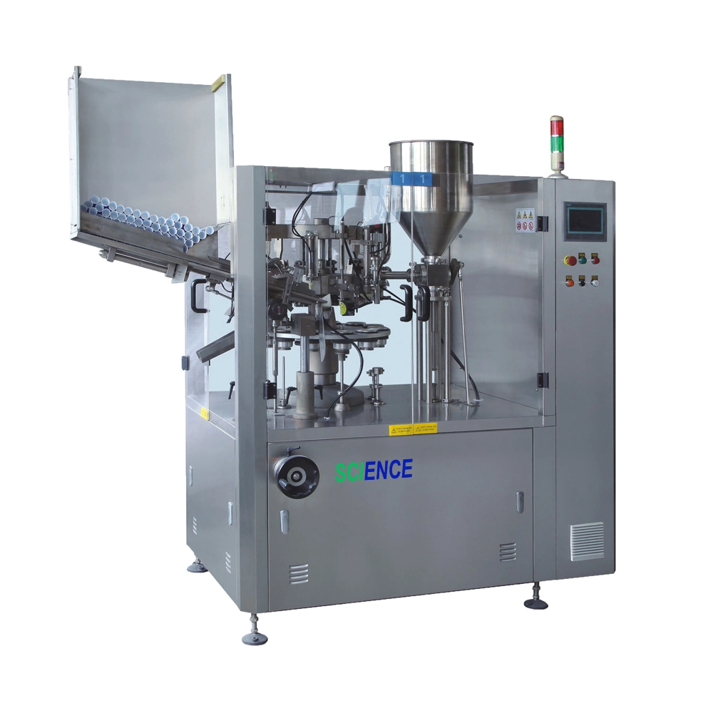 Plastic/Al Tube Filling Sealing Packing Machine for Toothpaste/Face Wash