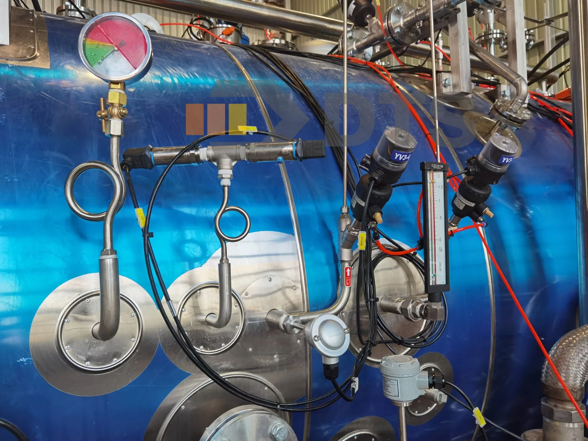 Proveedor de retorta de pulverización de agua automático// el esterilizador autoclave para la variedad de conservas y alimentos y bebidas embotelladas