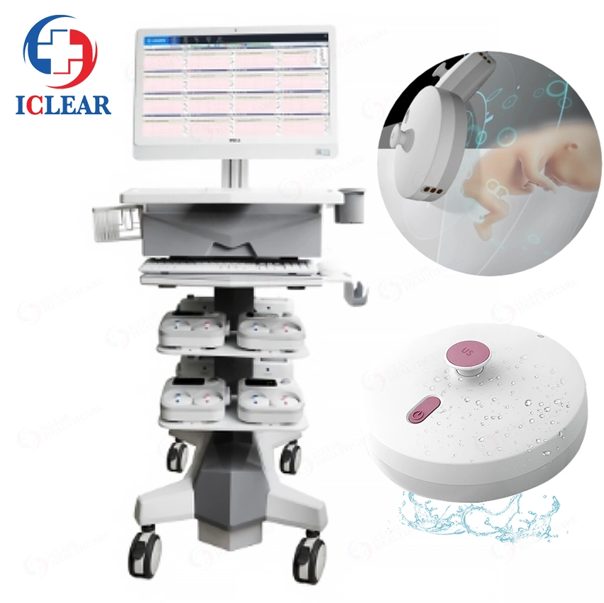 3,5inch TFT-Farb-LCD-Display Wireless Fetal Monitor