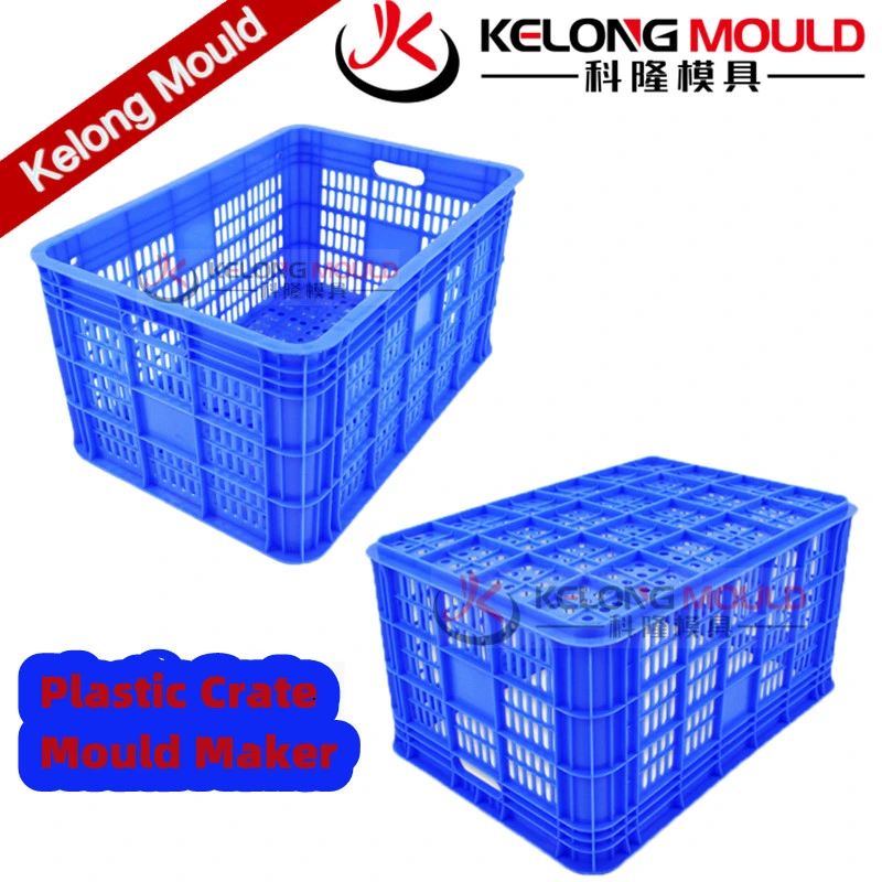 Factory Plastic Turnover Box Injection Mold Crate Pallet Mould