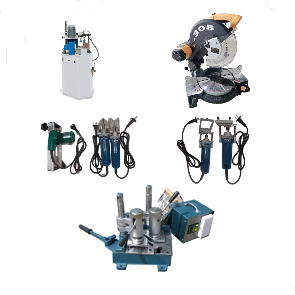 UPVC Window Door Making Machine Manual Portable Welding Tool Right and Left Side Mullion Nisen MW Mullion