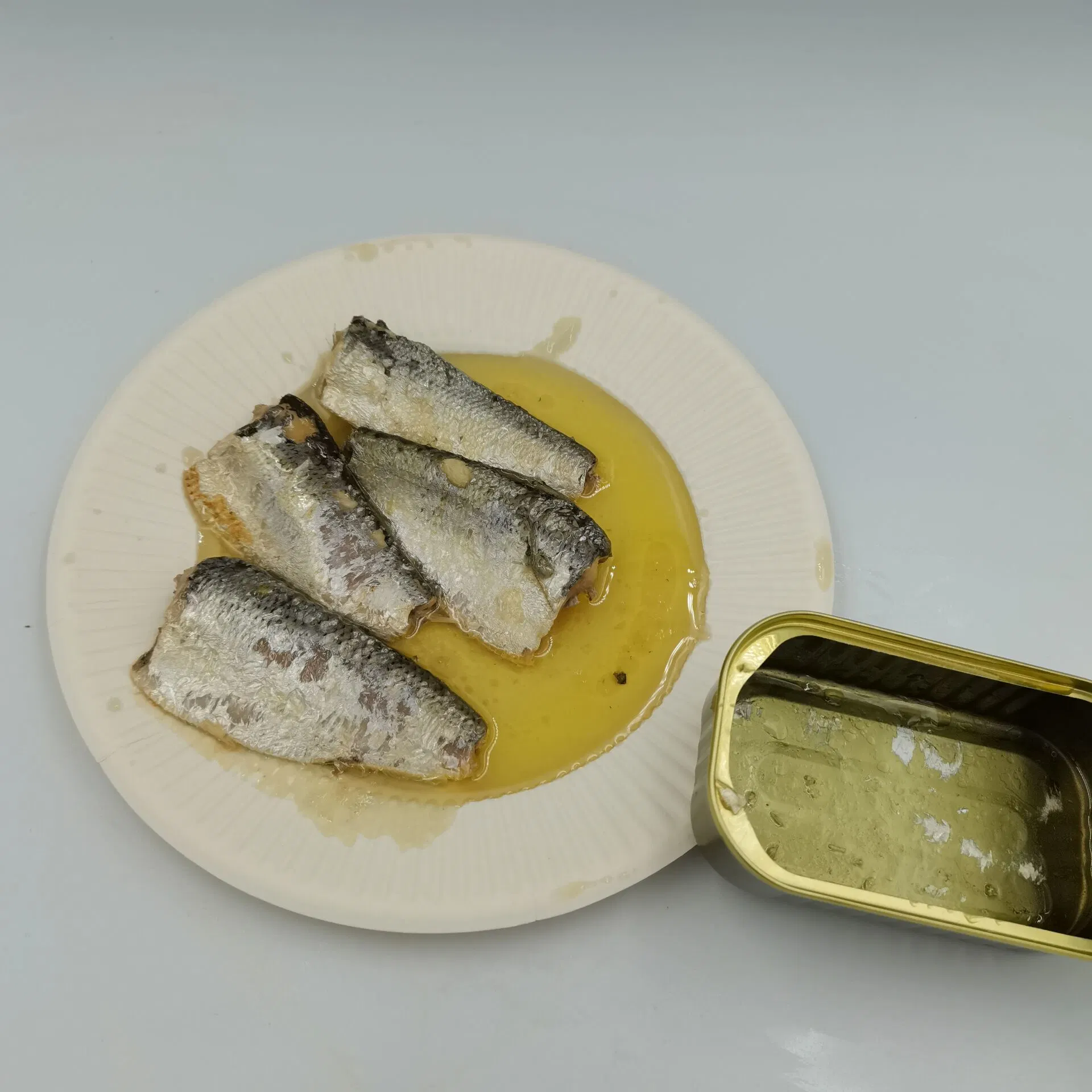 Poisson en conserve dans l'huile végétale 125g