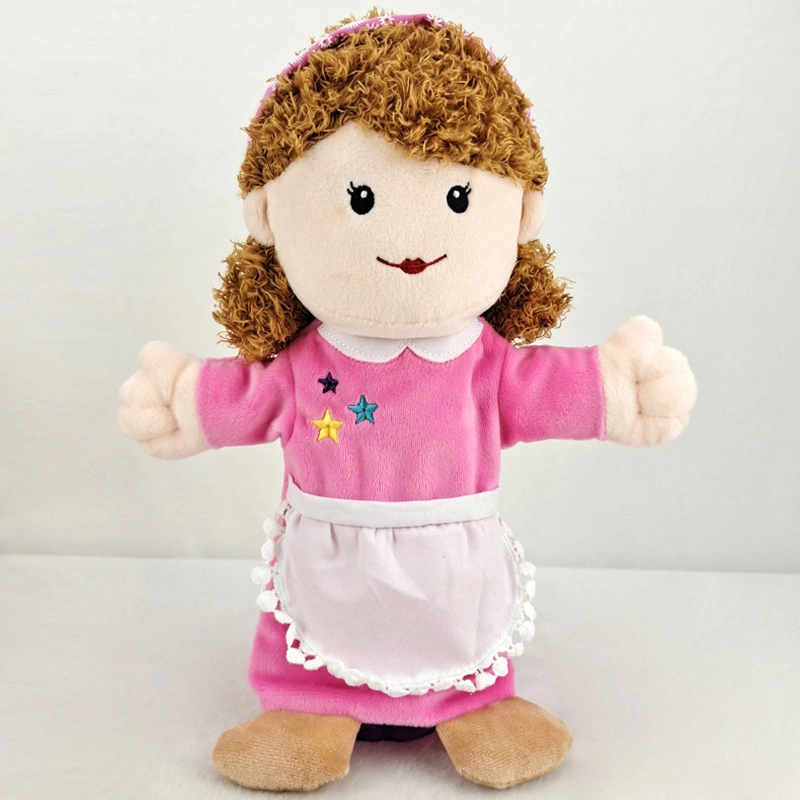 Amazon caricature créatrice de marionnettes de gros des jouets en peluche bébé jouets éducatifs en tissu de la Cognition poupées de doigt de marionnettes à main