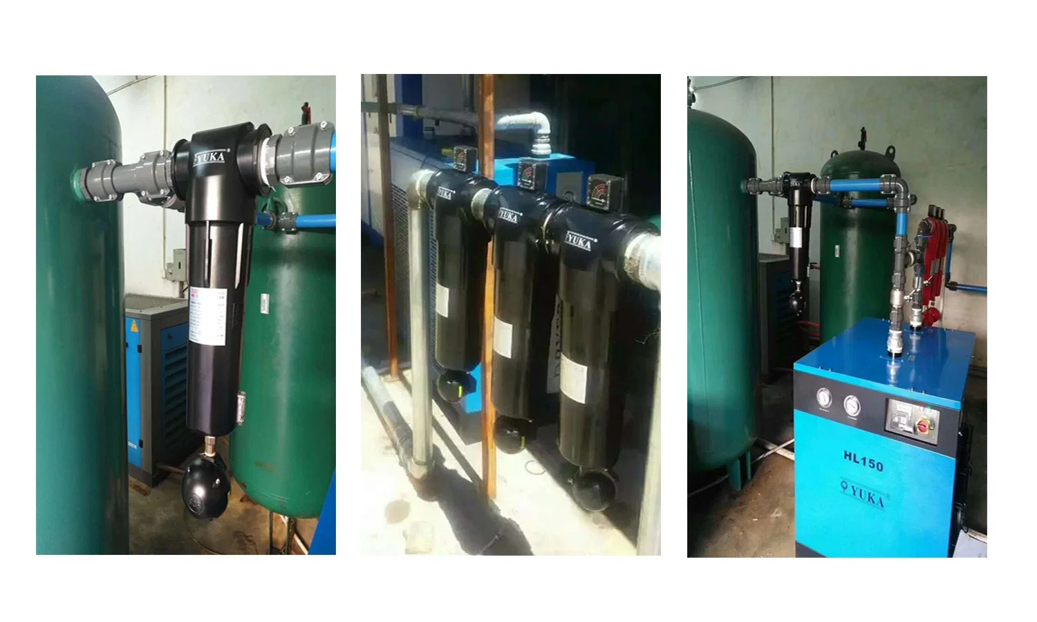 Yuka-Fws Series 10bar High-Efficiency Cyclone in-Line Oil-Water Separator