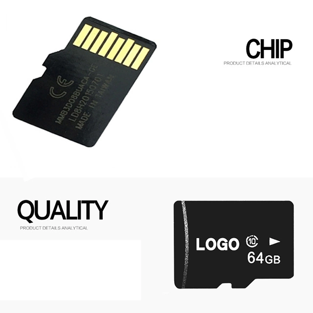 Customized Logo 8GB 16GB 32GB 64GB Flash Micro TF SD Memory Card