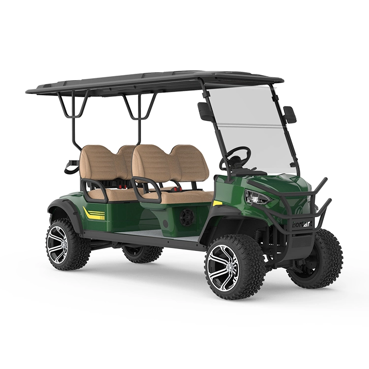 Borcart DOT aprobó 48V 72V Golf Carts 4 seater Club Precio de fábrica de coches