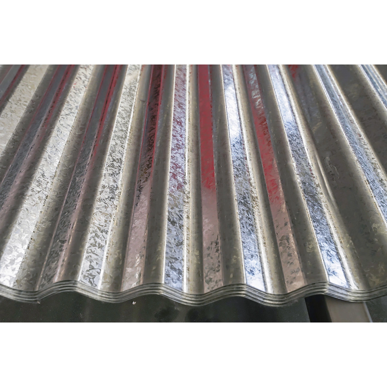 0,23 mm de aluminio techos de tejas de Zinc y los paneles de chapa/AZ 30 g de acero Galvalume Perfil techado