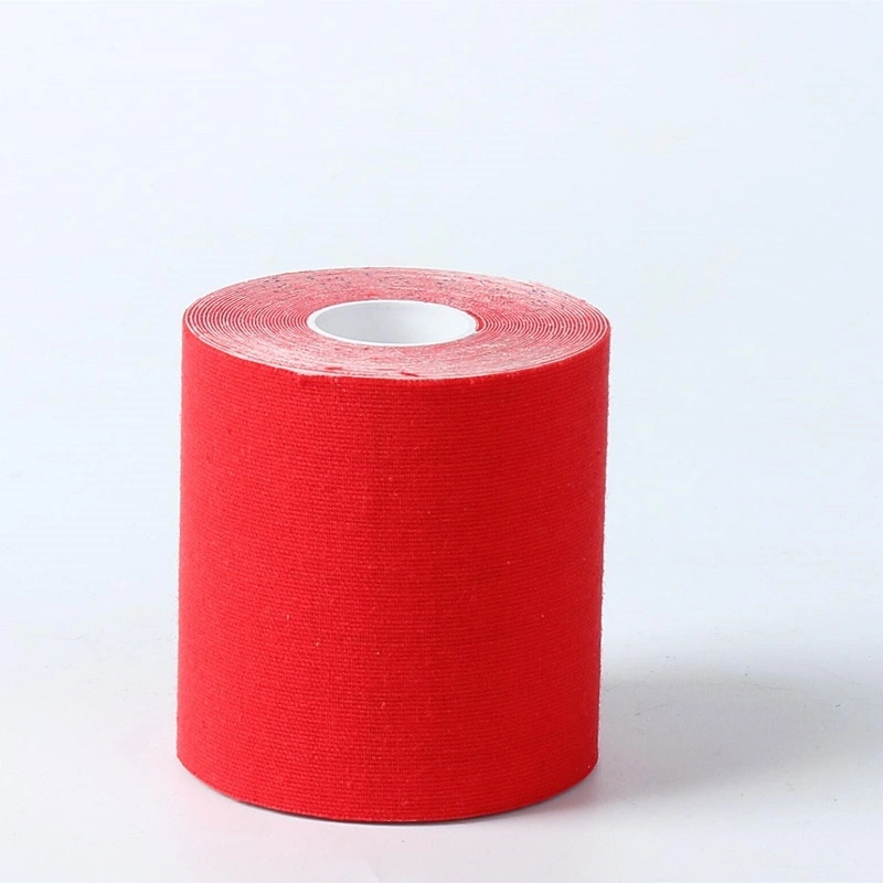 Manufacture ISO13485 Approved Colorful Adhesive Medical Products Cohesive Body Tape Elastic Cotton Bandage