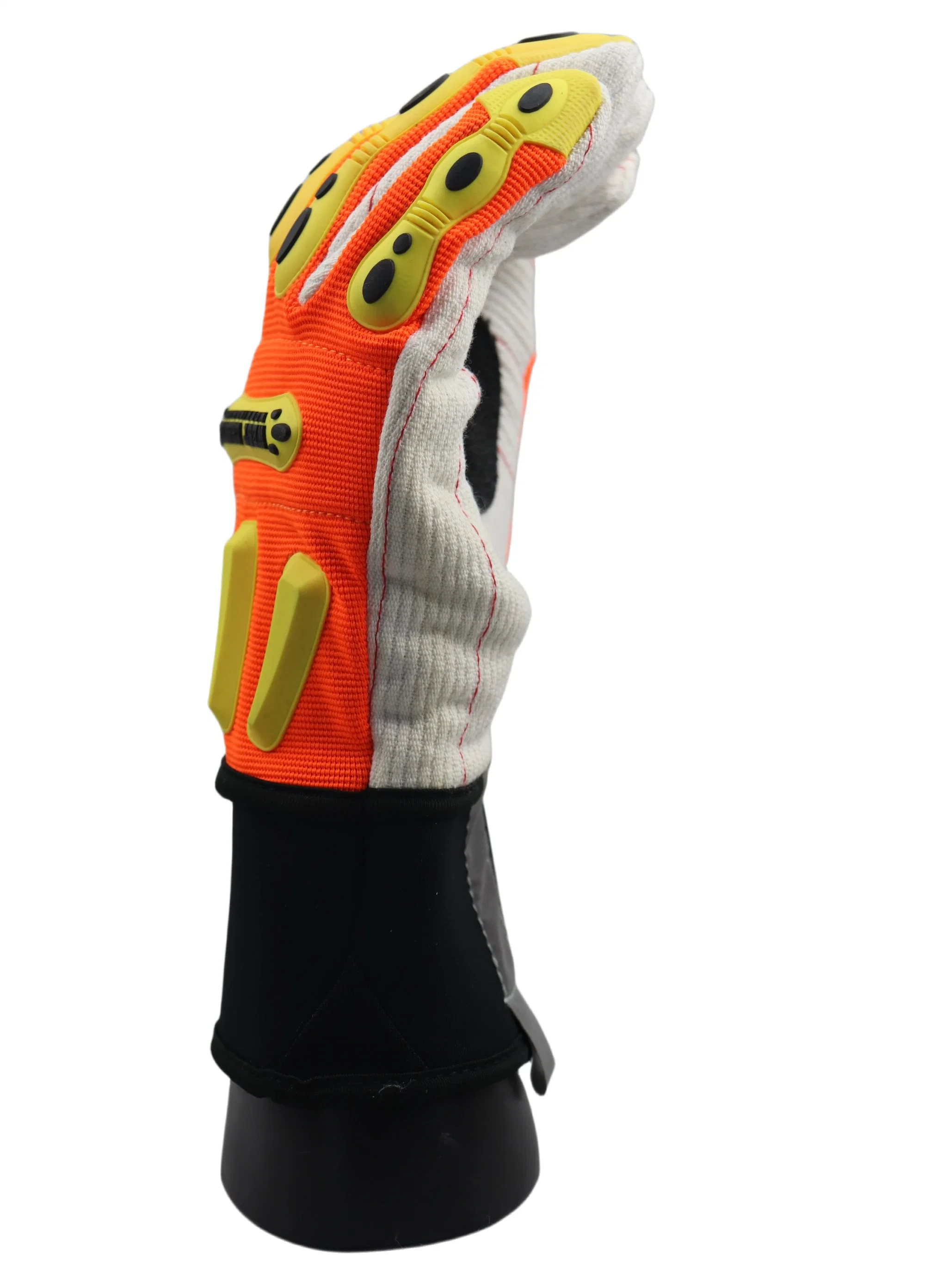 Insulated Cotton TPR Back Heatr Resistance Impact Work Glove