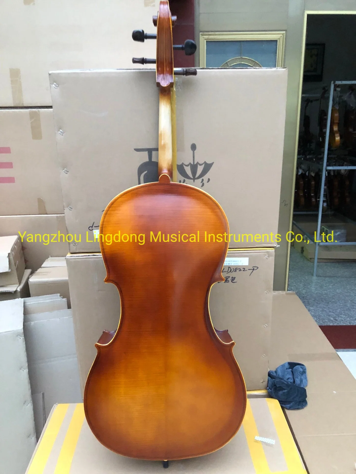 High Grade Students /Beginner Natural Flame Maple Cello