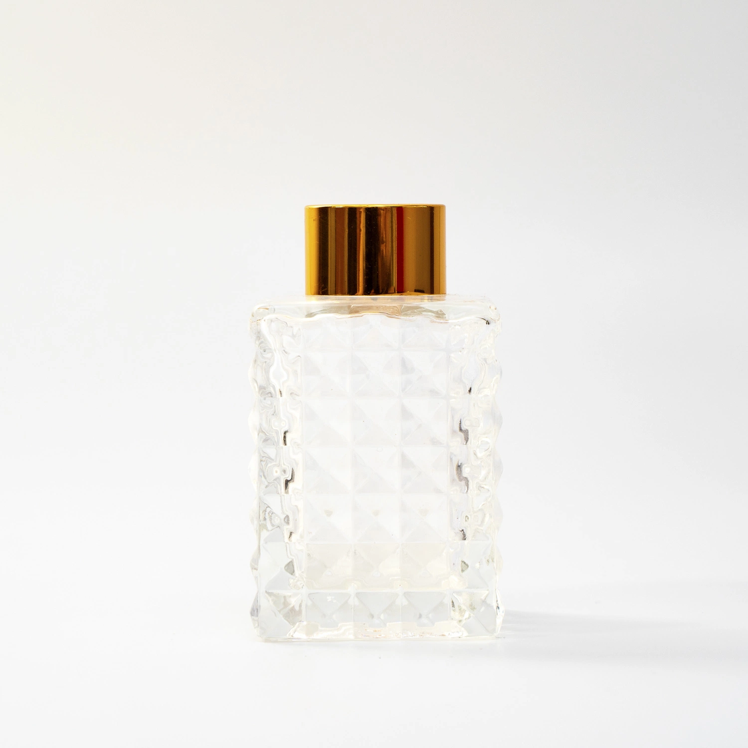 00ml Classic clair rond blanc Diffuseur en verre Reed bouteille