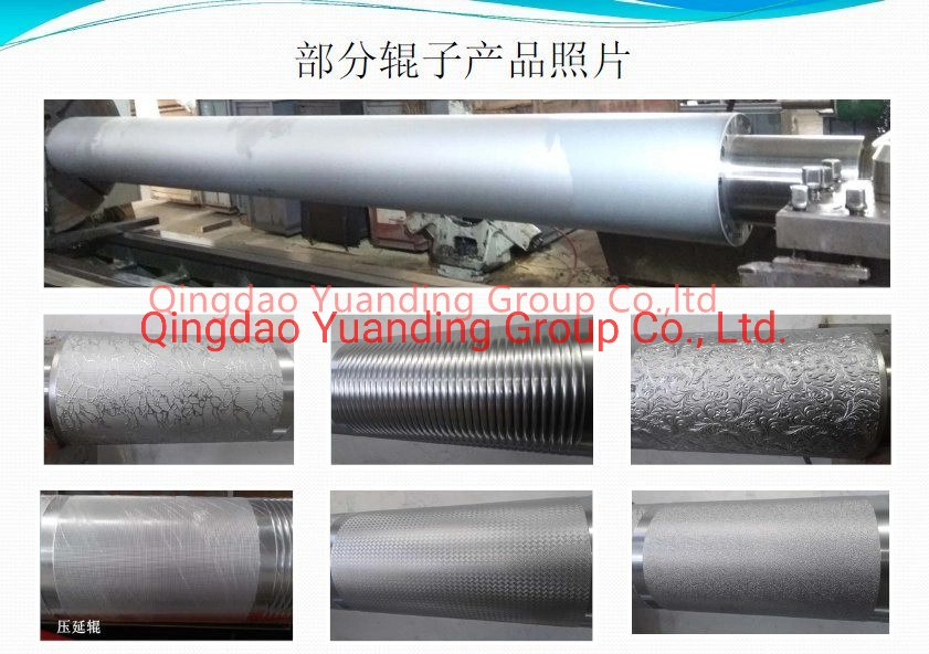 Top and Bottom Engraved Roller Used in The Solar Glass Process Line