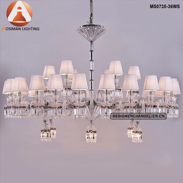 Lampara Colgante Arana Large Hotel Lobby Villa French Crystal Chandelier