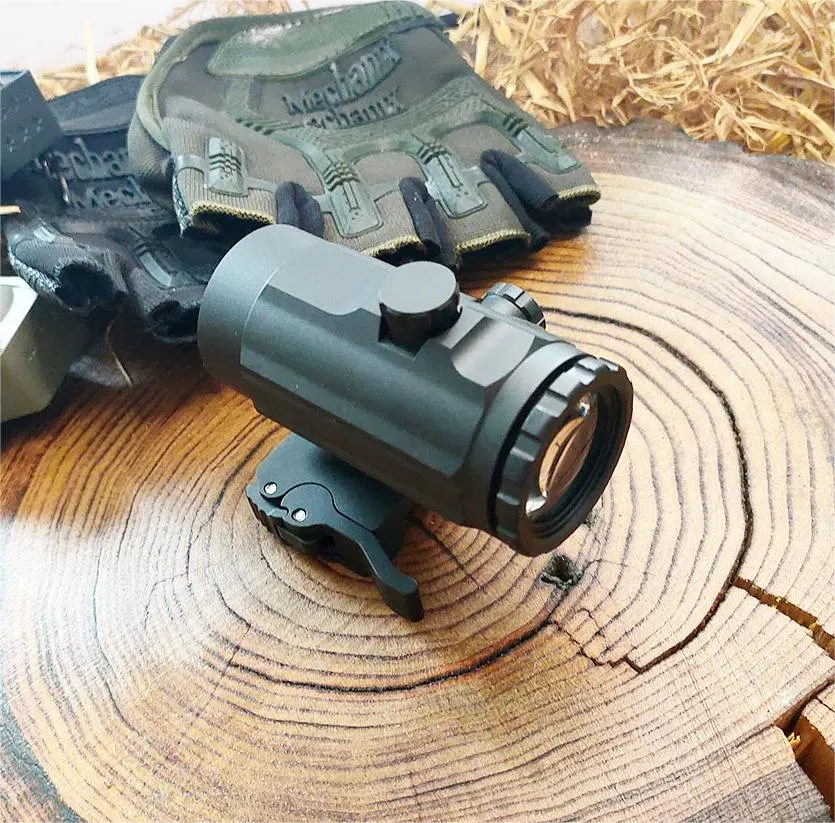 Beating Holosun Mil-Std IP67 Rated Over 2200g Recoil Resistant Flip to Side Mount Tactical Red DOT Scope Sight 3X Magnifier