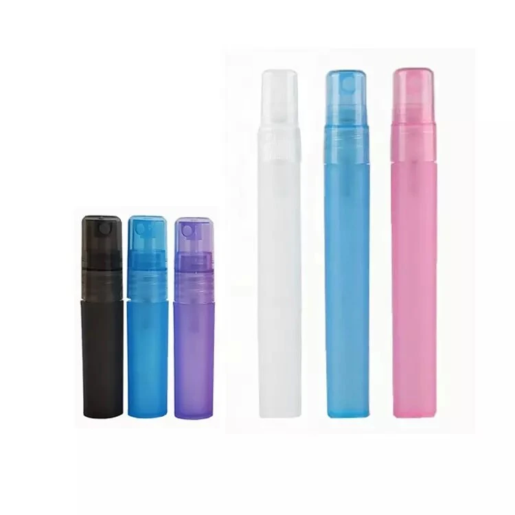 Leere 5ml 10ml 15ml 20ml Gemischte Farbe mattierte Kunststoffröhre Leere Nachfüllbare Parfümflasche Spray