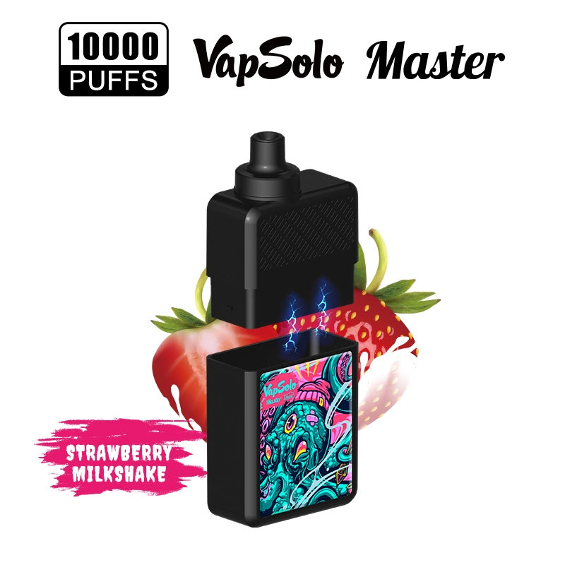 Neues Design Vapsolo Master 10000 Puff 2% Nikotin Rauchen Vape Wiederaufladbare Vape R und M Tornado Vape E Zigarette Kuwait Preis