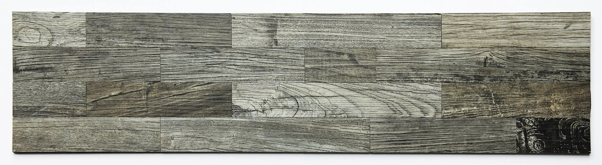Wood Looking Self Adhesive Wall Tile for Interior Kitchen Bathroom