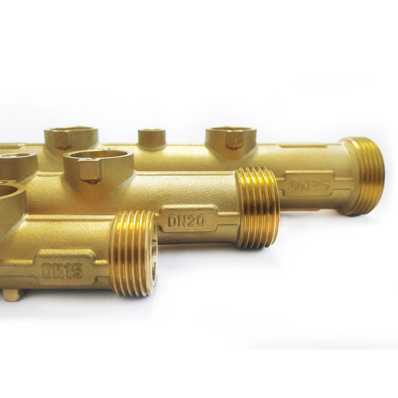 Factory Export Flow Measurement DN20 Brass Pipe Ultrasonic Water Meter Body