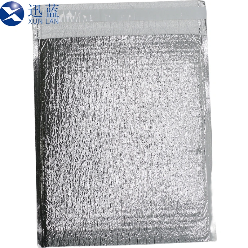 Insulated Food Delivery Bags Large Capacity Reusable Bag for Hot and Cold Food Aluminum Foil