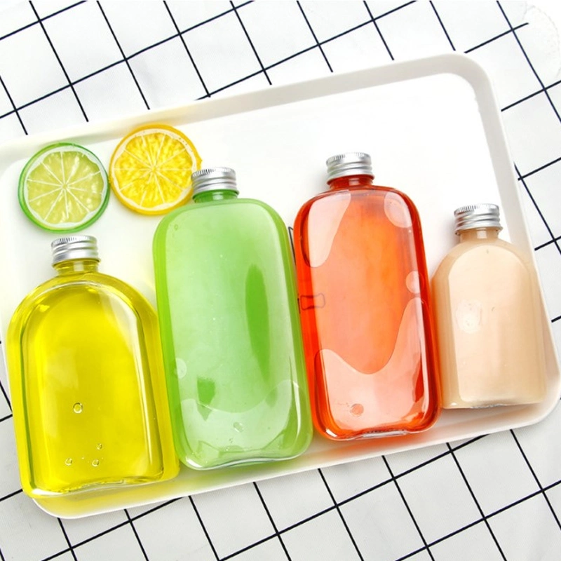 &#160; Factory Price 120ml 250ml 300ml 315ml Water Plastic Bottle Pet with Metal Cap for Coconut Milk