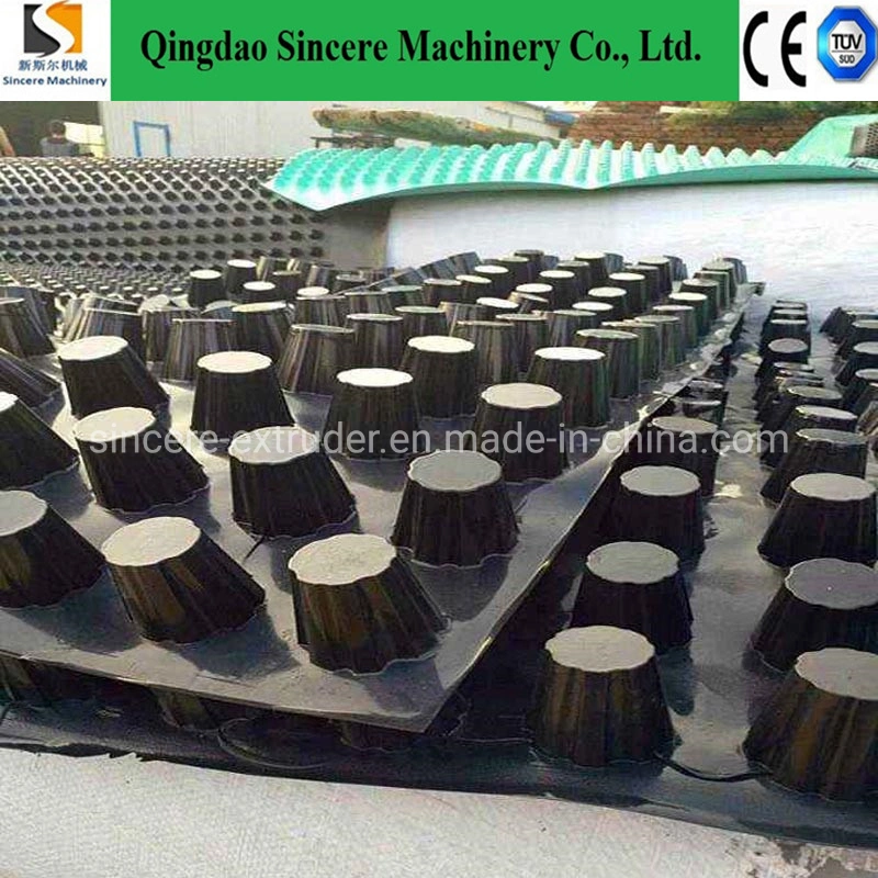 HDPE Drainage Board Extrusion Manufacturing Equipment Width 2m 4m