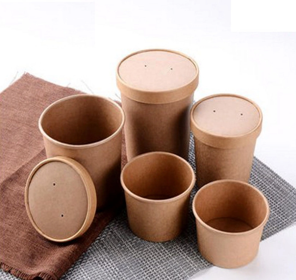 Hot Selling Low MOQ Disposable 660ml Coffee Water Paper Cup Packaging Vietnam Manufacturer