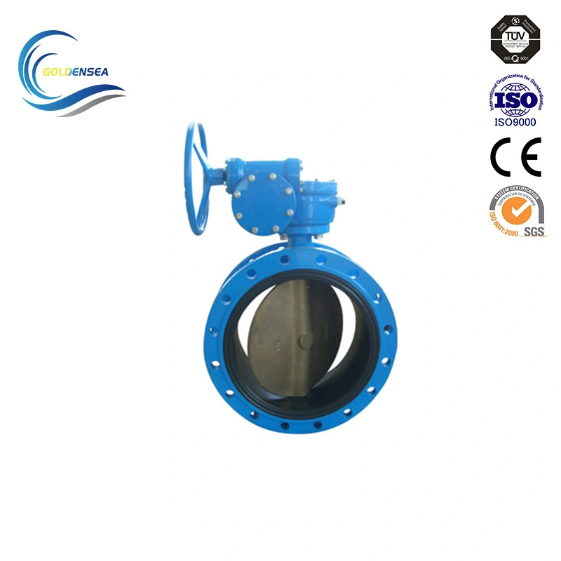 China Supplier Pneumatic Actuated Casting Iron EPDM Sealed Butterfly Valve ISO5211 Butterfly Valve