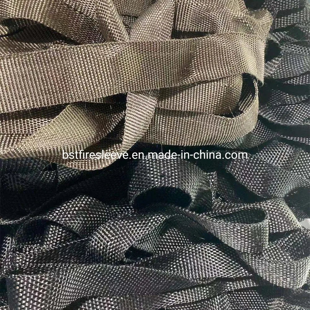 China Hersteller Basalt Lava Black Titanium Schalldämpfer Header Auspuffisolierung Umbruch