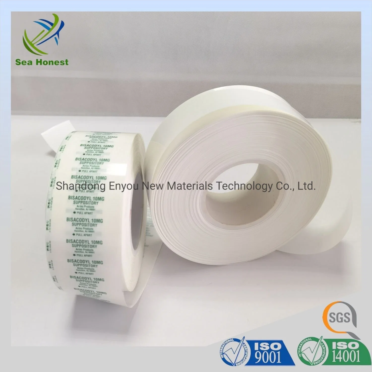 0.13mm 0.15mm High quality/High cost performance White PVC/PE Rigid Film for Suppository Packaging