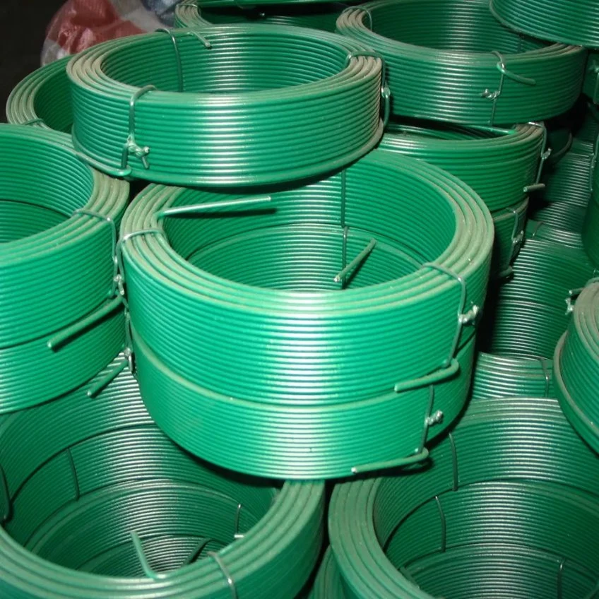 High Tensile PVC Coated Small Coil Wire for Making Chain Link Fence