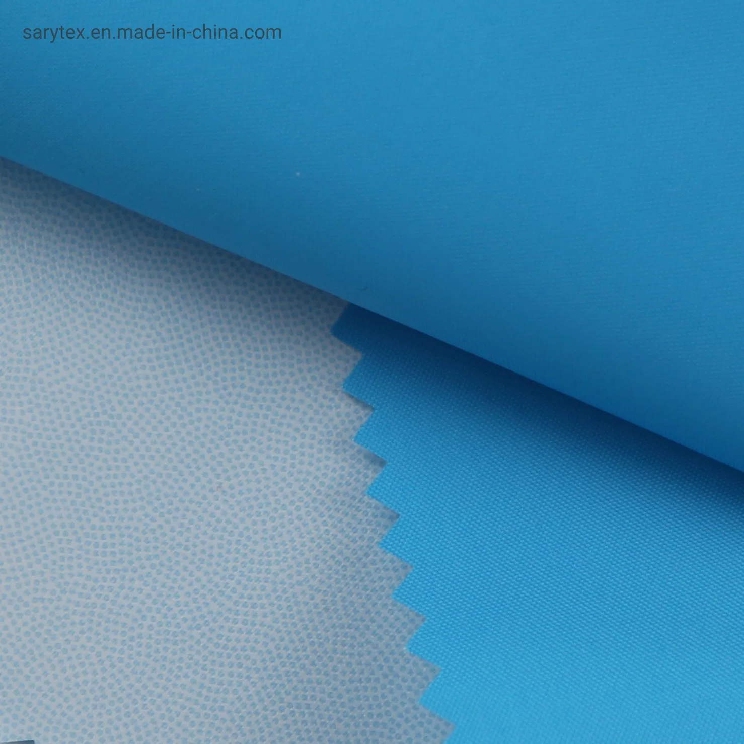 TPU Laminated Waterproof Polyester Taffeta Fabric for Medical Clothing