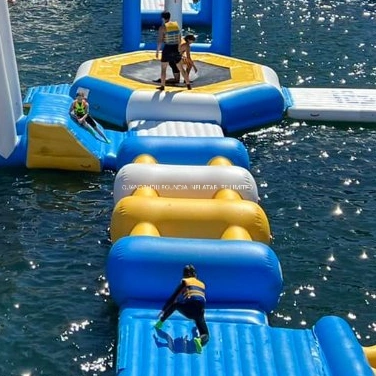 Balance Tubes Water Park Amusement Equipment Deportes inflables para la venta