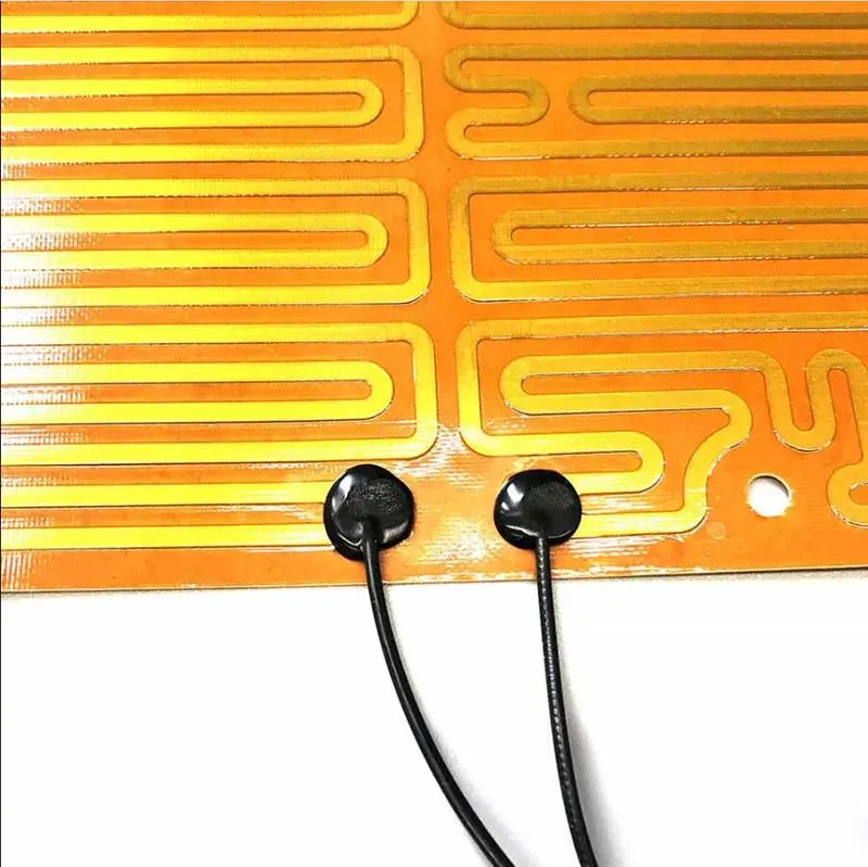 Free Sample Electric PCB Kapton Heating Pad with Connector Manufacturer Directly