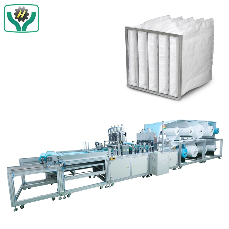 Air Filter Bag Pocket Production Line for Dust Collecting Making Machine